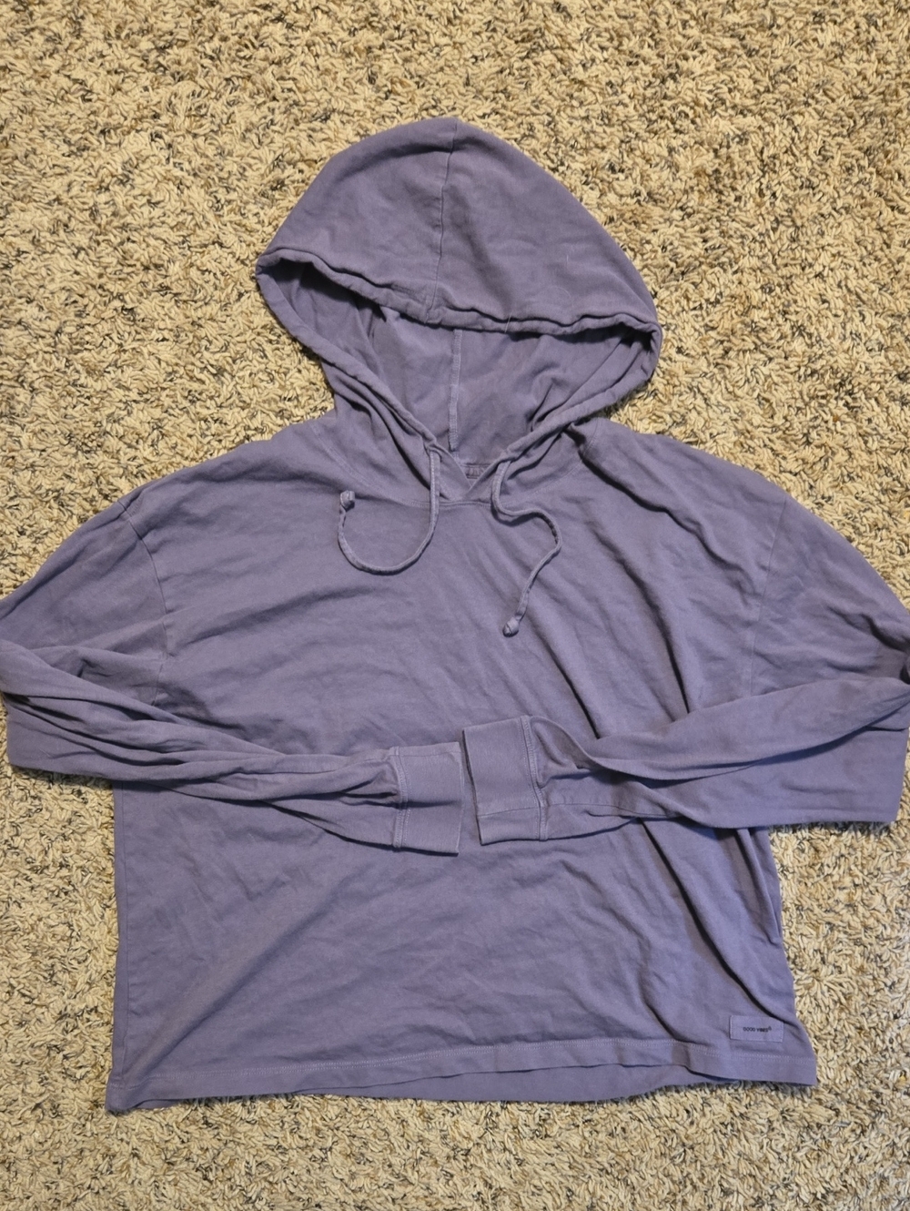 Boxy Crop Hoodie